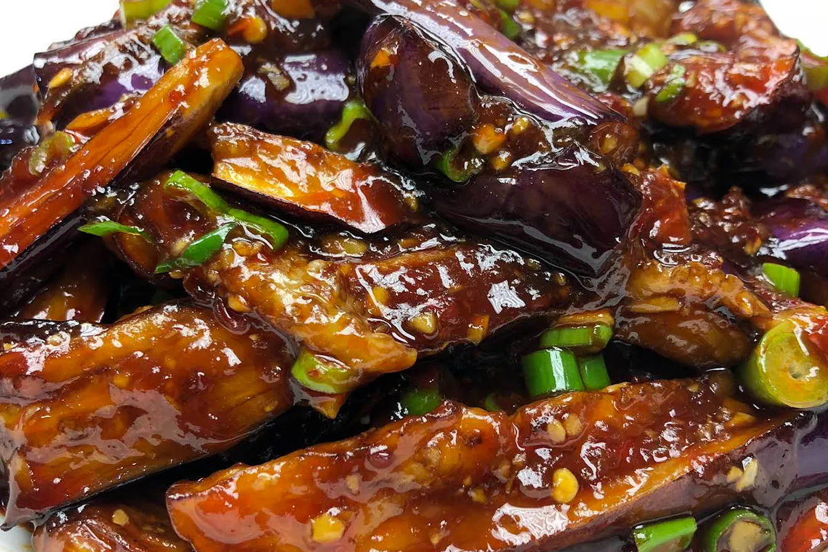Braised Eggplant at Yunxiang Sichuan Cuisine，a Chinese Restaurant in Arcadia